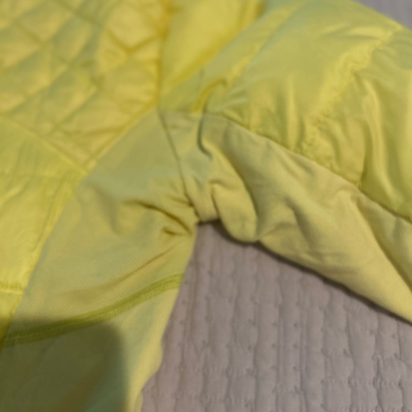 lululemon athletica Light Yellow Puffer Jacket - Picture 10 of 11